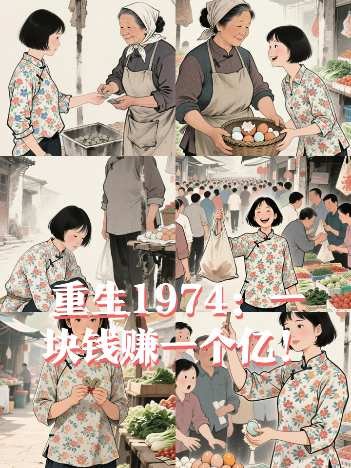 重生1974,她用一块钱在菜市场赚了一个亿!