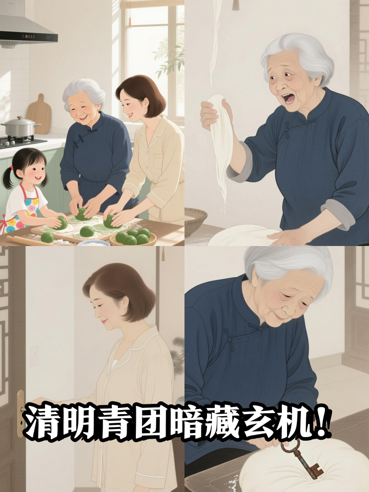 全家做青团竟挖出奶奶的惊天秘密