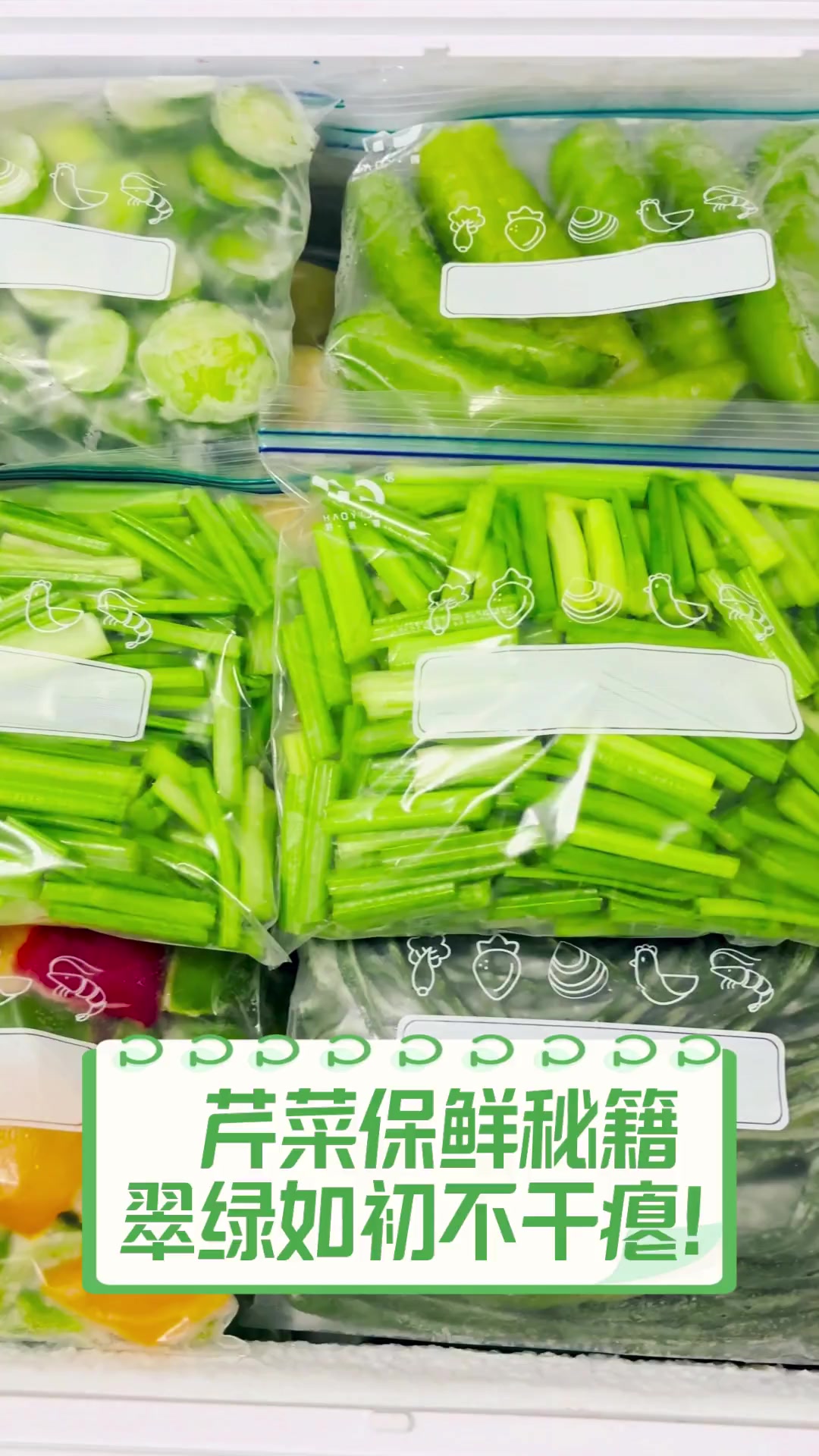 芹菜保鲜秘籍,翠绿如初不干瘪!