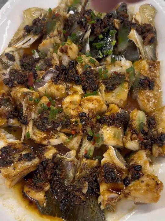 豉汁蒸缩骨大头鱼#超级下饭的鱼肉做法 #蒸豆豉鱼怎么做