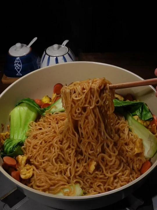 炒方便面的做法