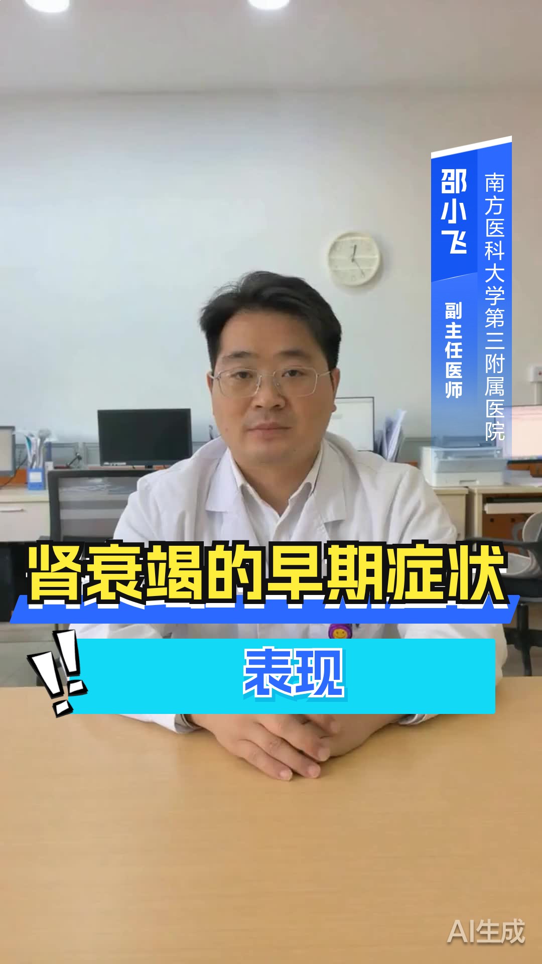 肾衰竭的早期症状表现