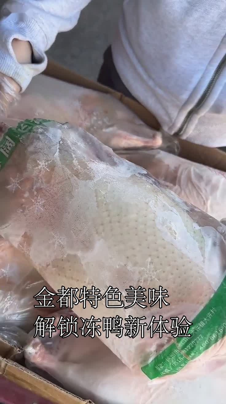 金都特色美味解锁冻鸭新体验