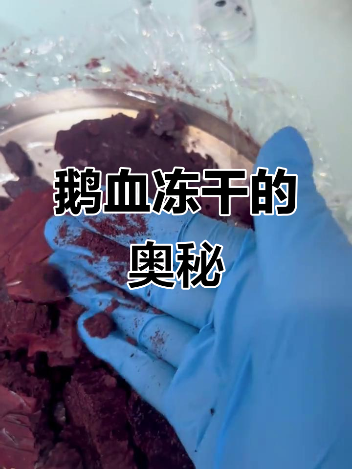 鹅血冻干后,有效成分得以保留,或对肿瘤有防治作用
