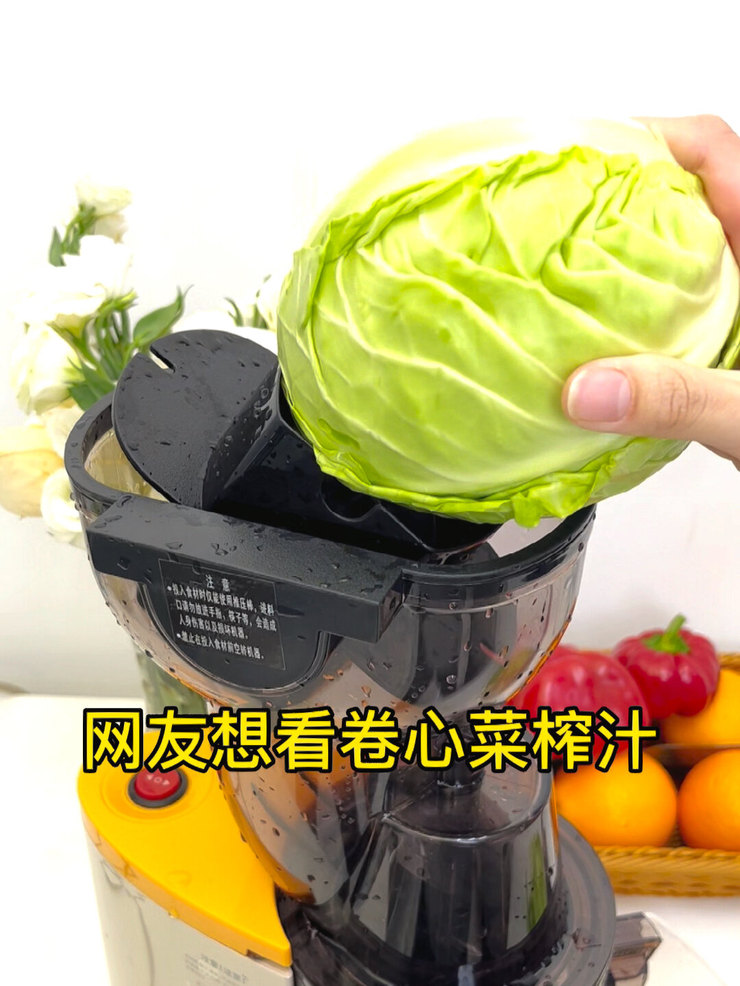 《挑战30天榨果蔬汁不重样》Day1～卷心菜