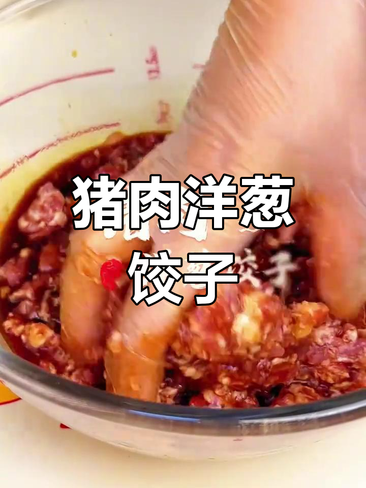 猪肉洋葱饺子馅,鲜嫩多汁又美味