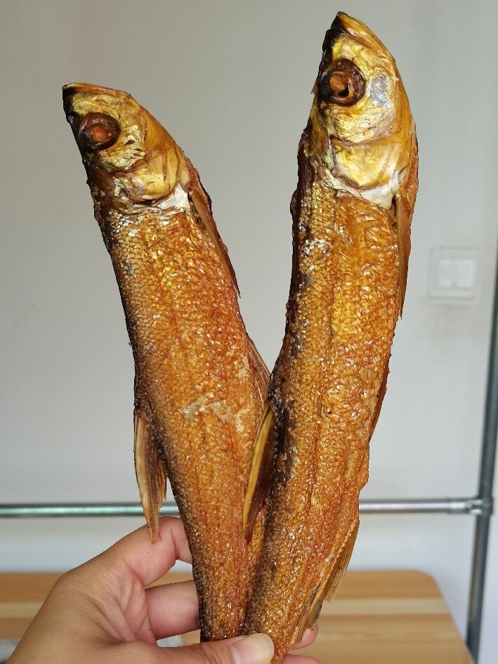 翘嘴鱼干肉质鲜嫩细腻且营养价值极高