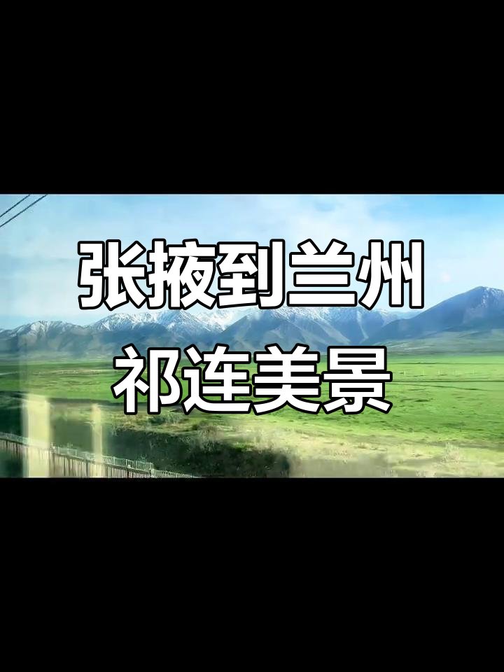 祁连山雪景与油菜花相伴,张掖至兰州的壮丽旅程