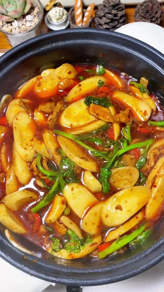 汤年糕真的太好吃了吧|糯叽叽的巨香