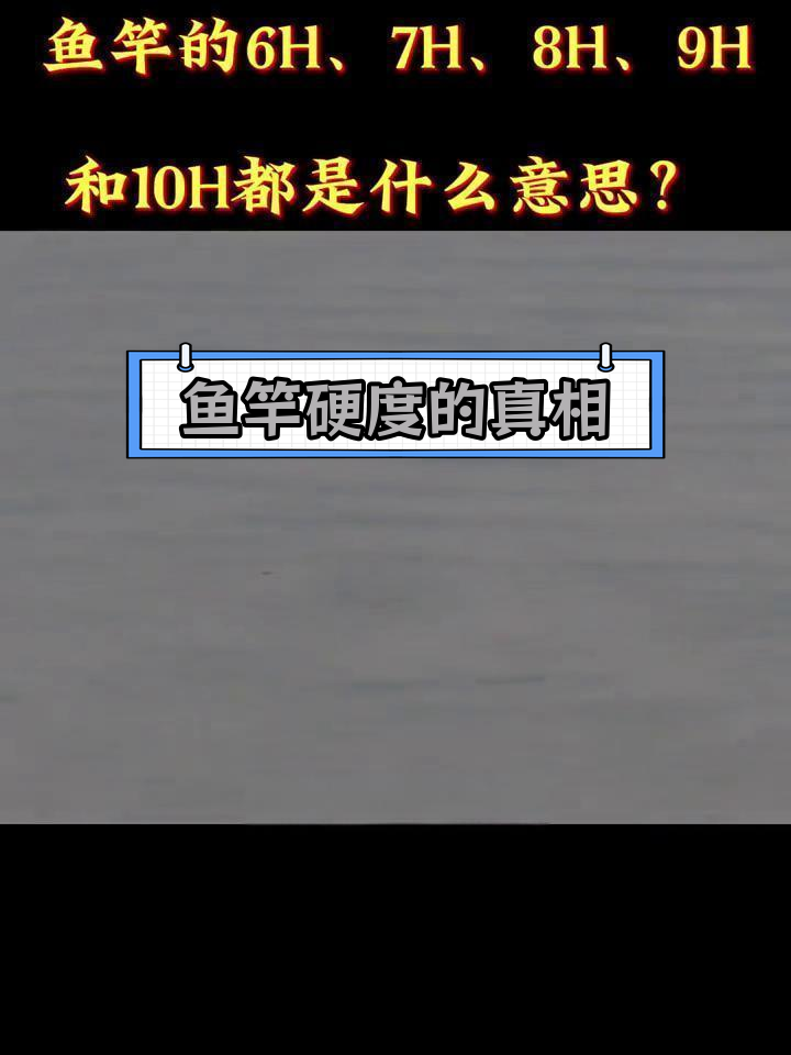 鱼竿硬度解析:数字与调性的差异