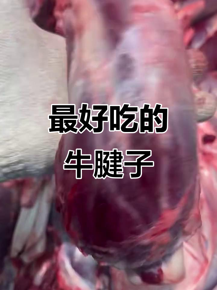 牛腱子肉选这种,卤制更美味