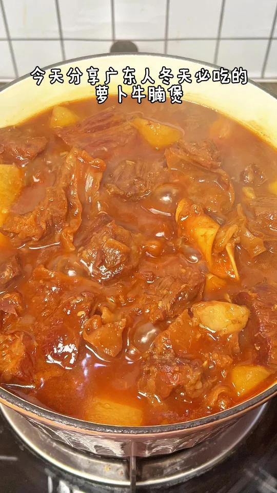 火爆广州街头的萝卜牛腩煲｜软烂入味巨好吃