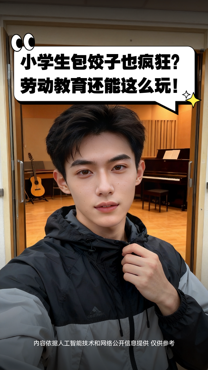 小学生包饺子也疯狂？劳动教育还能这么玩！