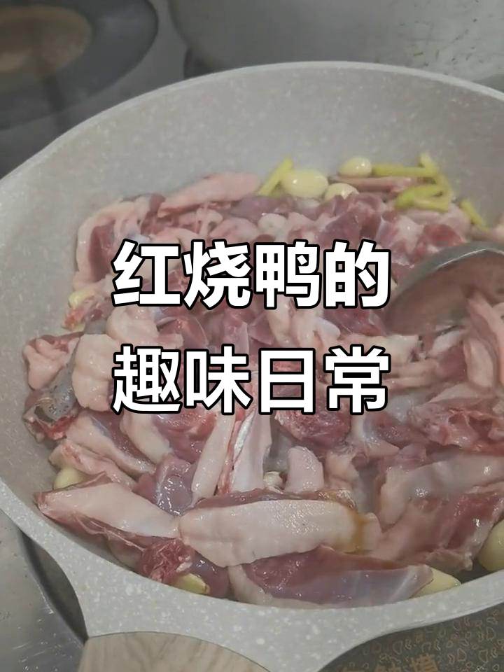 每天的生活都这么有趣,红烧鸭也能带来惊喜!
