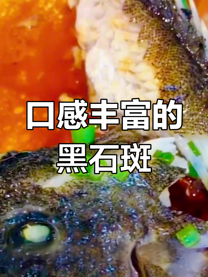 黑石斑鱼:海水中的美味珍品,肉质鲜嫩、营养丰富