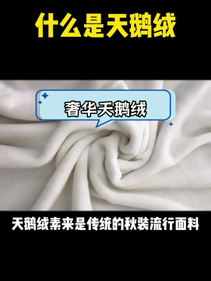 天鹅绒面料的特点与应用