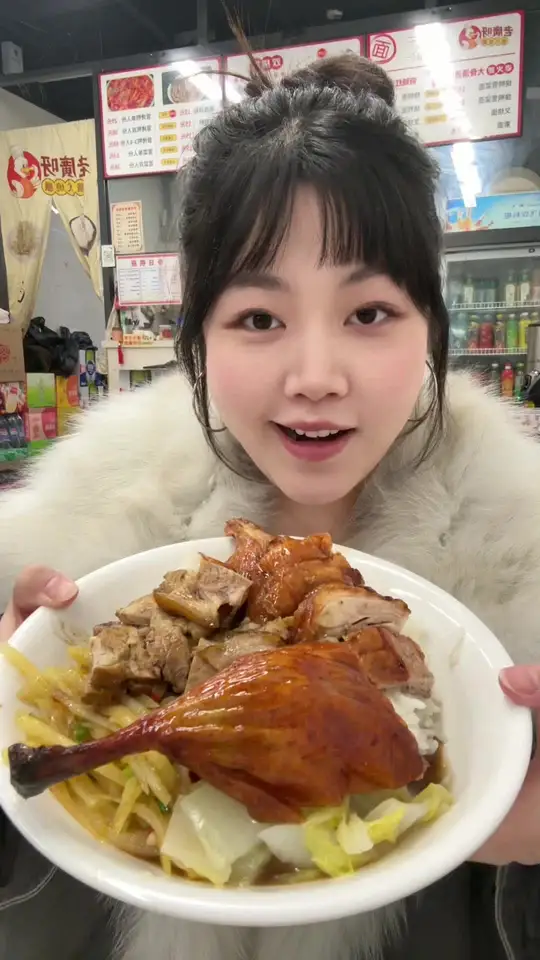 一只大鸭腿下肚都不冷了