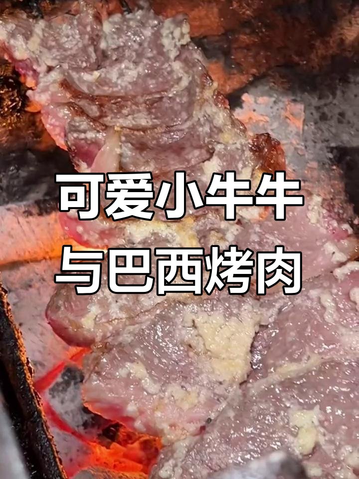 小牛牛太萌了!巴西烤肉自助餐,宁波聚会必选之地