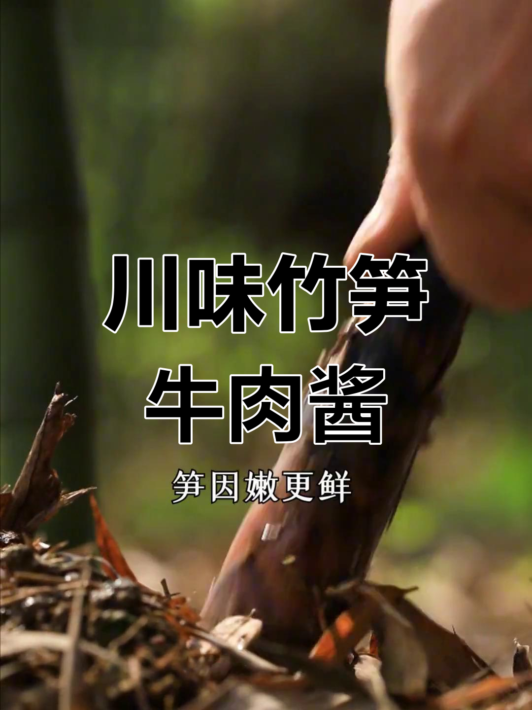 四川竹笋牛肉酱,鲜香麻辣,下饭神器不容错过