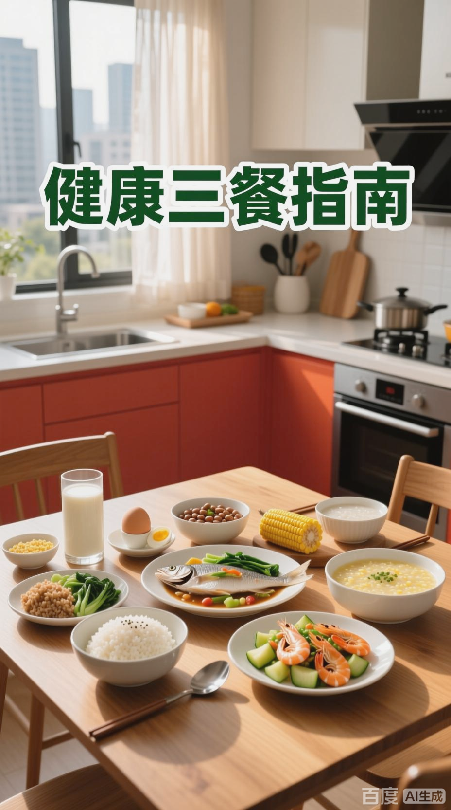 一日三餐，健康食谱全攻略