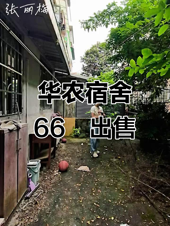 华南农业大学宿舍66㎡,带院子3房1卫,性价比超高