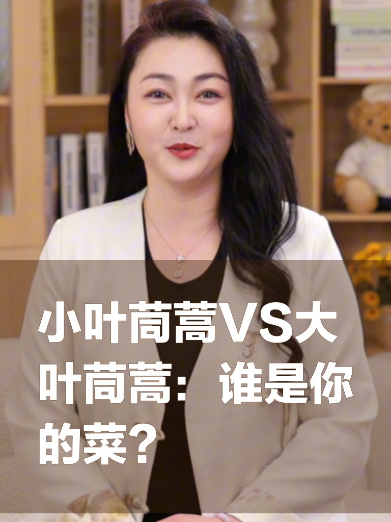 小叶茼蒿VS大叶茼蒿:谁是你的菜?