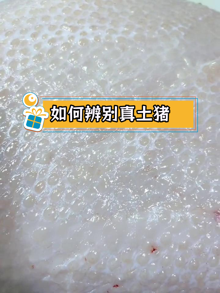土猪肉肥肉有珍珠颗粒,挑选技巧大揭秘