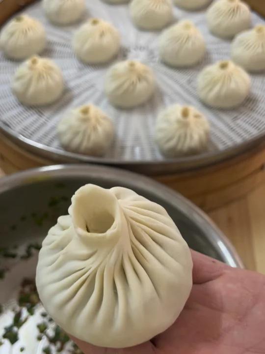 纸皮素包子手法