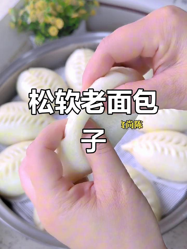 老面包子大揭秘，薄皮大馅香喷喷，蒸出完美柳叶包