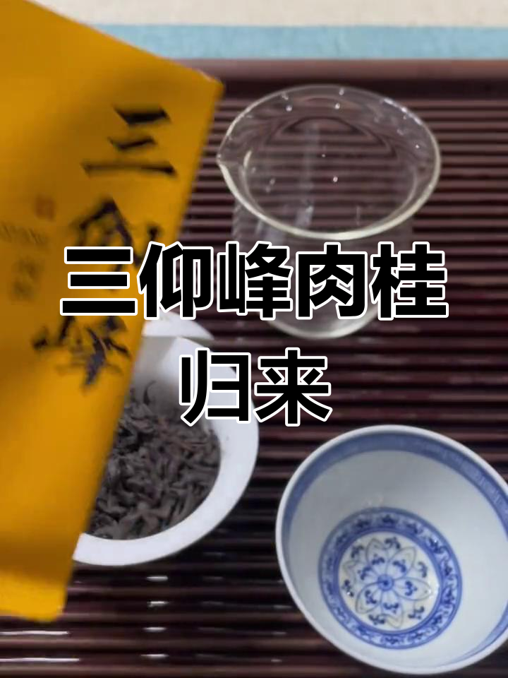 三仰峰肉桂回归,茶友们依旧热情如初