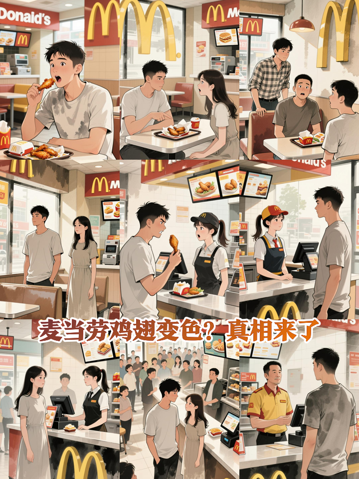 麦当劳辣鸡翅的食品安全谜团