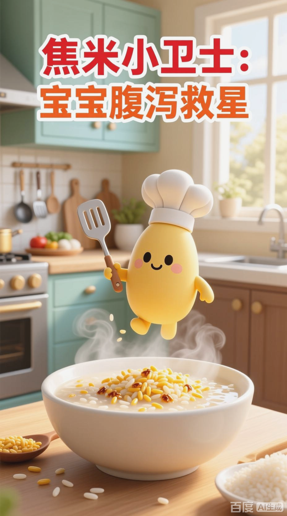 焦米汤守护宝宝健康，缓解腹泻小妙招