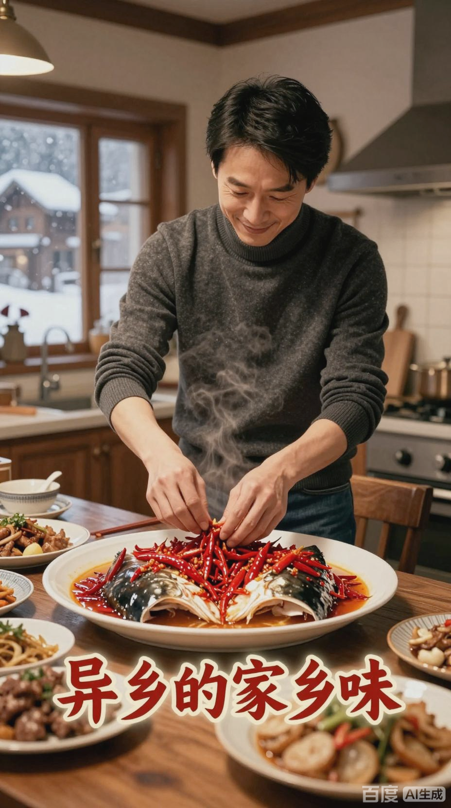 湖南鱼头宴，异国他乡的温暖