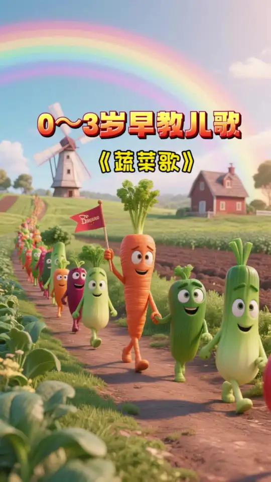 早教儿歌大全《蔬菜歌》