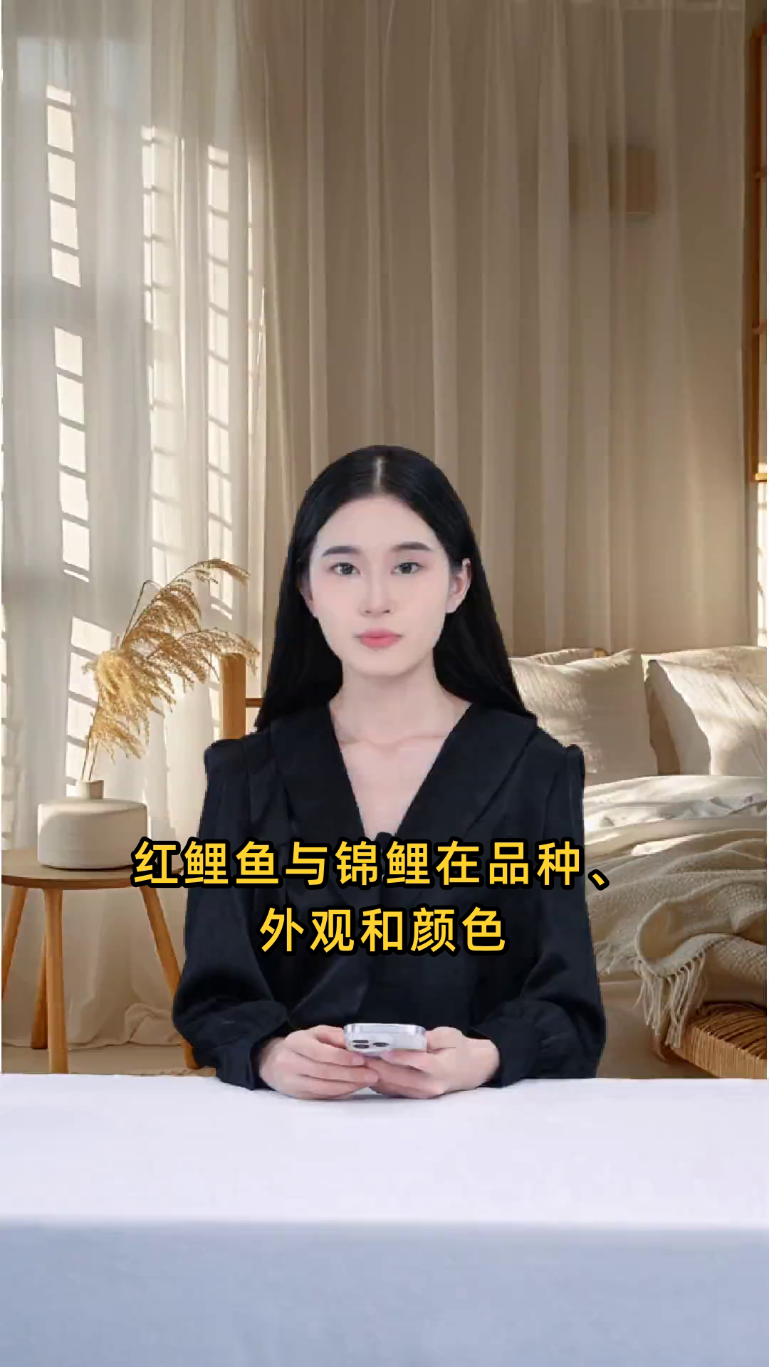 红鲤鱼与锦鲤在品种、外观、颜色等方面存在哪些显著差异？