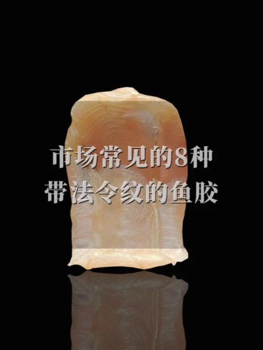 8种带法令纹的鱼胶品种