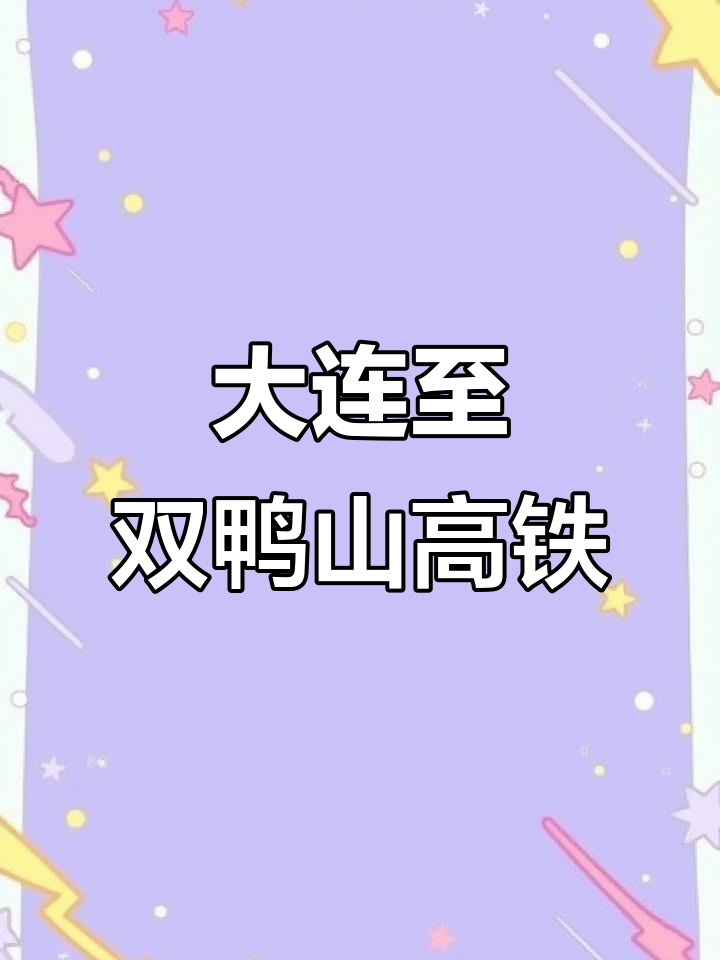 大连北站到双鸭山西站,全程七小时高铁贯通东北大动脉