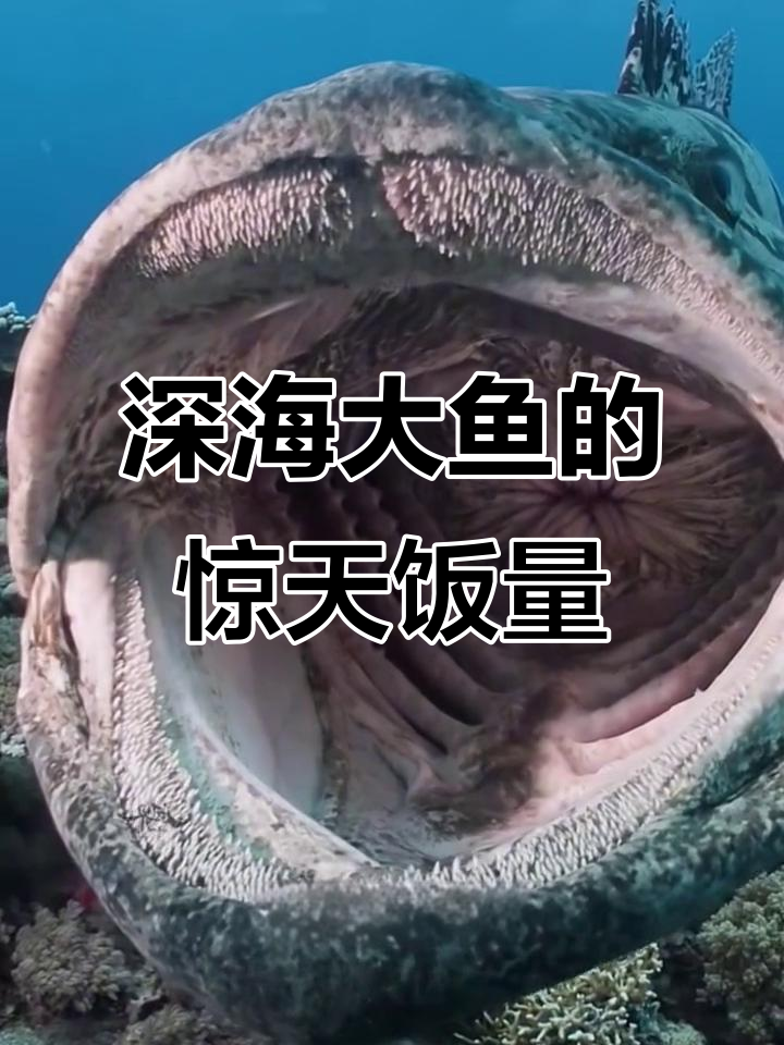 深海巨鱼吞食惊人,一吨重的大嘴能装下20斤食物