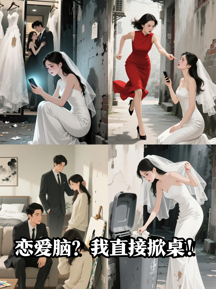 发现男友出轨当晚,她撕了婚纱转身搞事业!