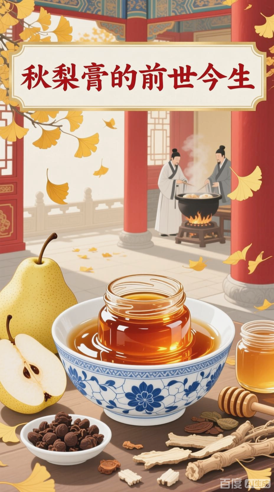 秋梨膏的由来与妙用