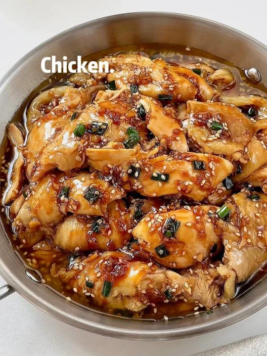 夏日凉拌菜|葱油手撕鸡滑嫩入味超好吃