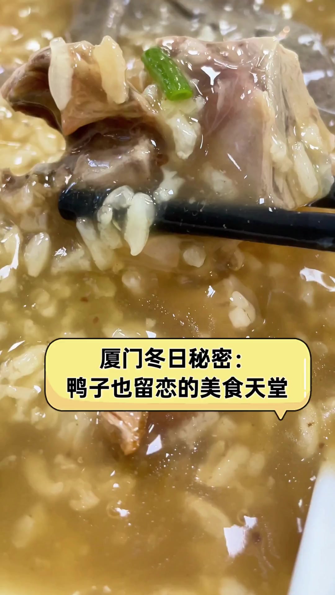 厦门冬日秘密:鸭子也留恋的美食天堂