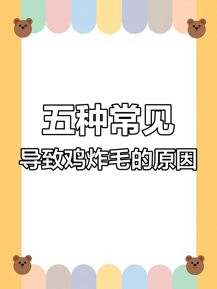 引起鸡炸毛的五大原因,冷应激、风寒感冒等都在其中