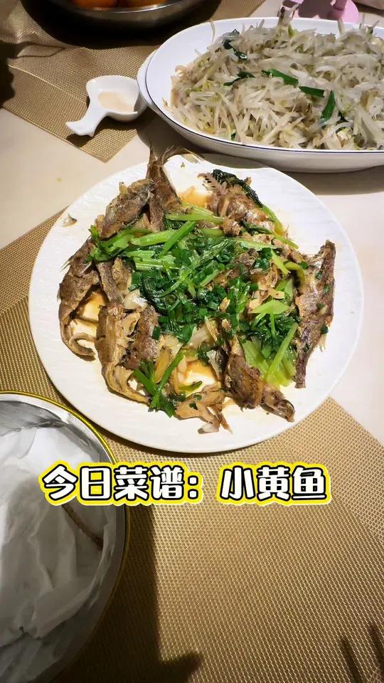 在我的再三邀请下,小咪终于把我买的冰冻小黄鱼吃了(可能不新鲜小咪不想吃)萌宠幼猫成长记猫猫