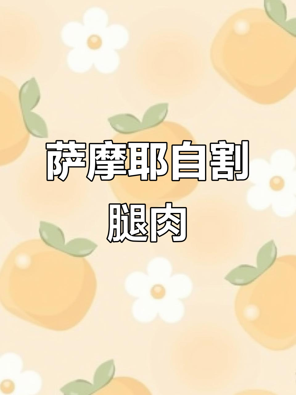 邪恶萨摩耶终于开新文，厨子回归带来惊天秘密