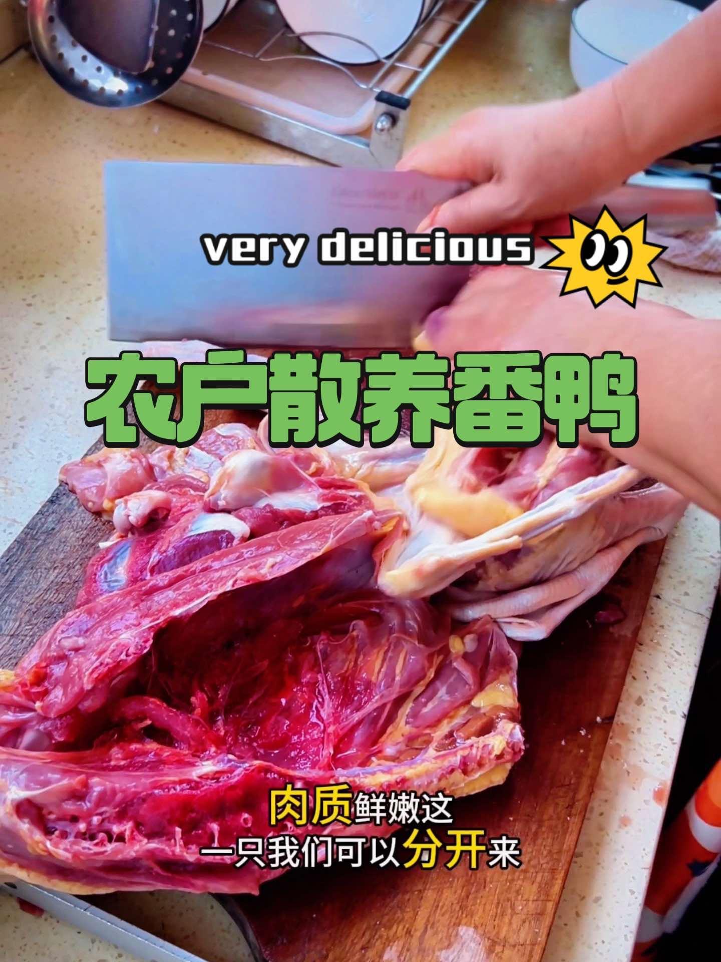 雀淘农户散养番鸭 皮厨大叔美食