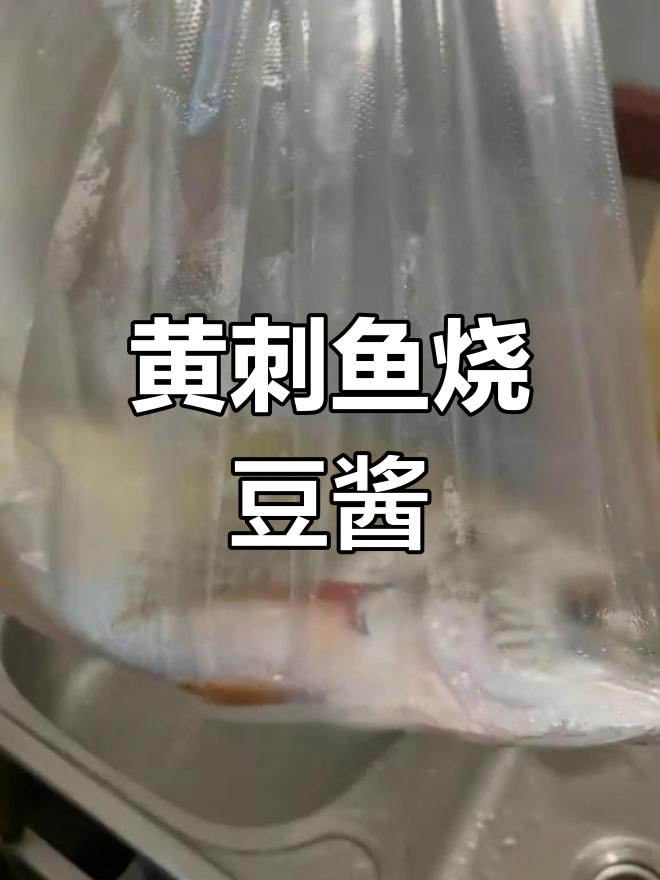 潮汕特色海鲜烧豆酱,黄刺鱼完美搭配