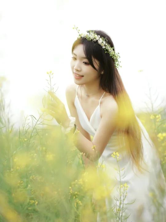 油菜花拍照油菜花这样拍太片了