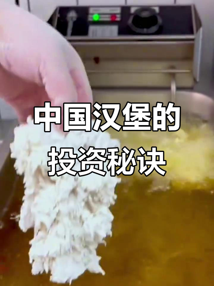 投资中国汉堡,味道更独特!