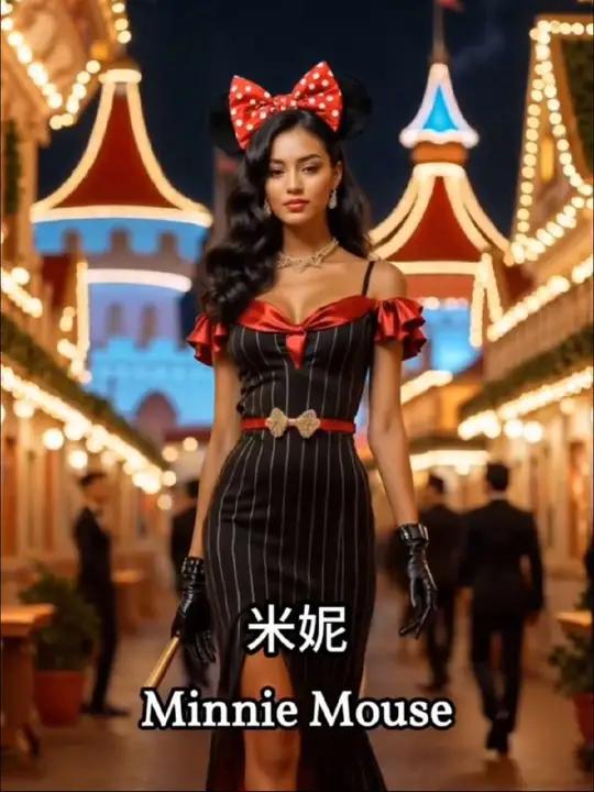 迪士尼角色变成真人,真人版唐老鸭,米老鼠……